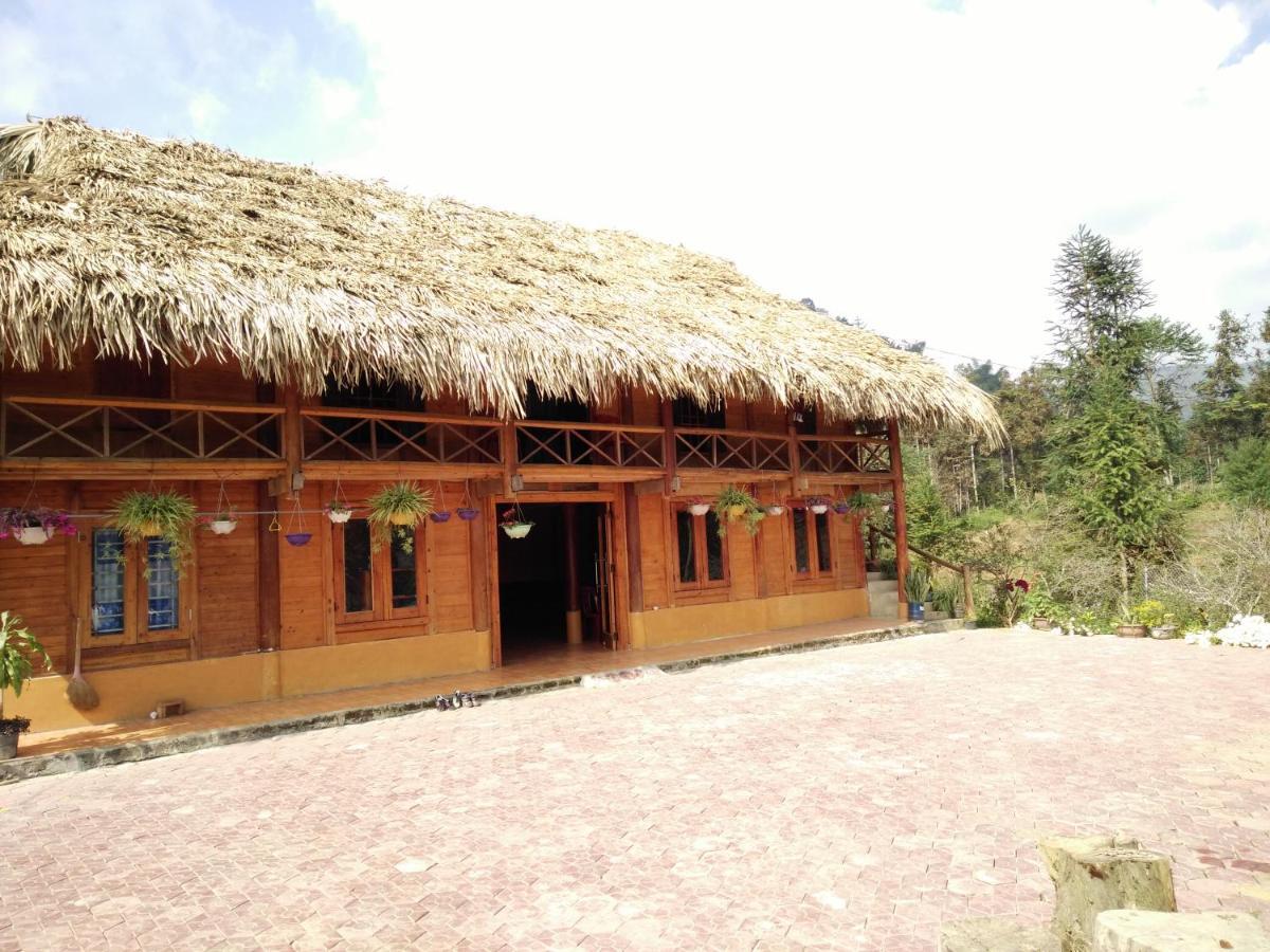 Flower Hmong Homestay Bac Hà Exterior foto