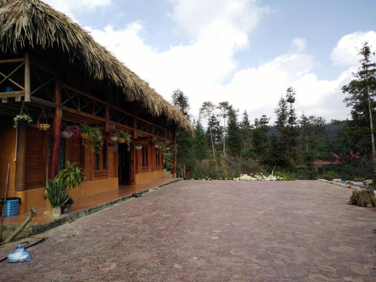 Flower Hmong Homestay Bac Hà Exterior foto